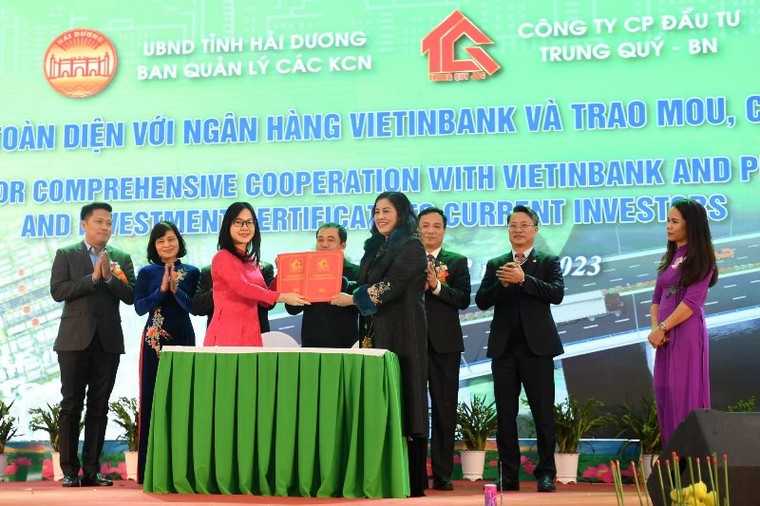 Hải Dương: Khởi công KCN Phúc Điền mở rộng và khánh thành cầu Phúc Điền ảnh 5