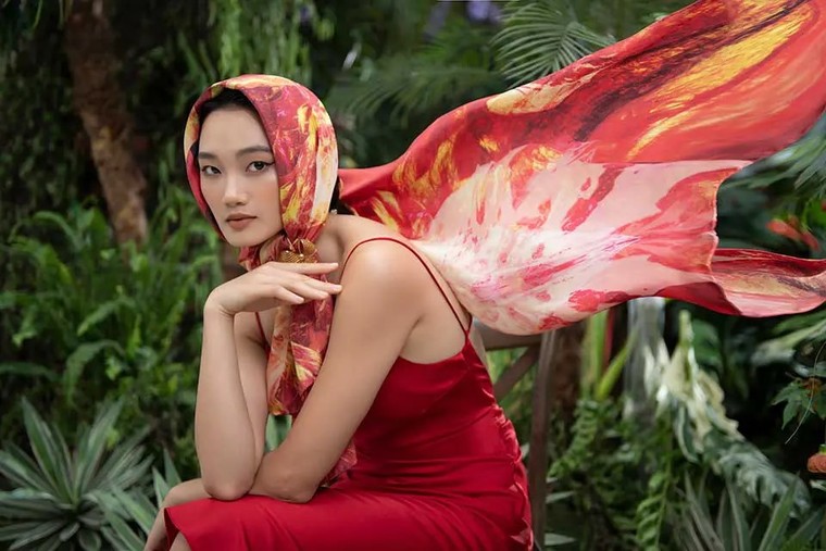 Học cách quàng khăn mùa lạnh, thú vui ưu nhã của quý cô Hà Nội ảnh 7