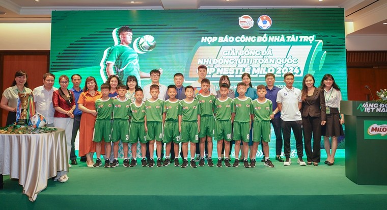 Nestlé MILO đồng hành cùng Giải Bóng đá Nhi đồng (U11) toàn quốc 2024 ảnh 2