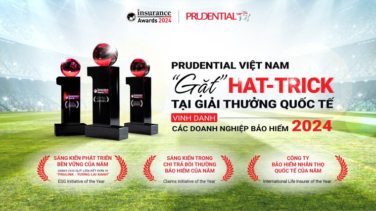 Prudential “gặt” hat-trick tại lễ trao giải Insurance Asia Awards 2024 ảnh 3