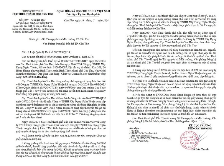 KITA Invest không liên quan tới việc Cty Ngân Thuận bị Cục thuế Cần Thơ áp dụng biện pháp ngăn chặn tẩu tán tài sản ảnh 1