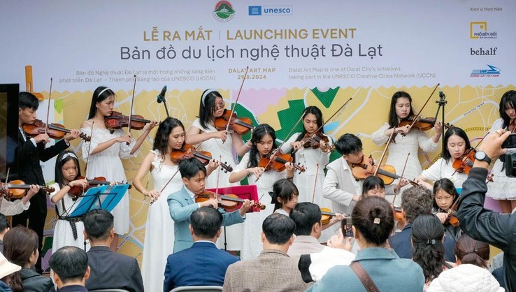 Giới trẻ thích thú với “Dalat Art Map”, một sáng kiến được lan tỏa từ hợp tác chiến lược Sovico- Unesco ảnh 4