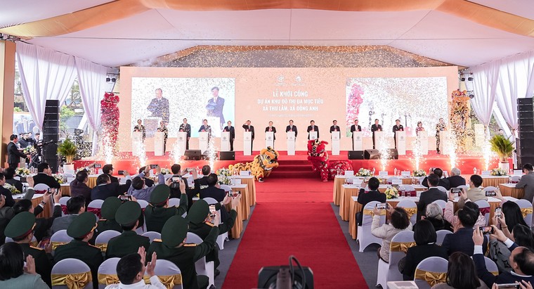 Hà Nội: Khởi công dự án khu đô thị đa mục tiêu 696 ha tại Thư Lâm, Đông Anh ảnh 1