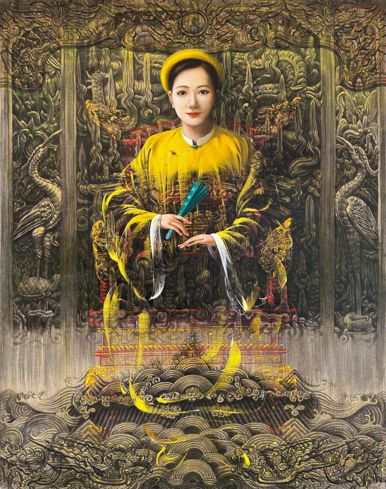 46 tác phẩm tham gia phiên đấu giá tranh đương đại đầu tiên tại Việt Nam ảnh 4