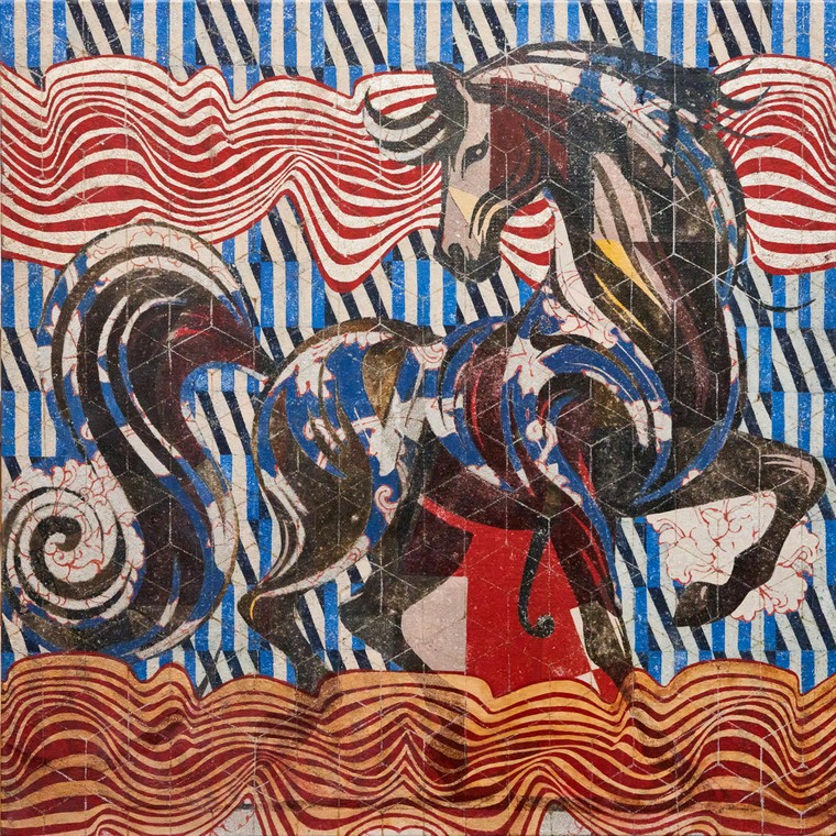 46 tác phẩm tham gia phiên đấu giá tranh đương đại đầu tiên tại Việt Nam ảnh 5