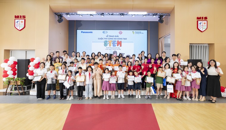 Gần 4.000 sản phẩm dự thi “Cùng em sáng tạo STEM” 2026 cùng Panasonic ảnh 1