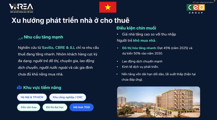 Giải pháp phát triển nhanh thị trường nhà ở cho thuê ảnh 1