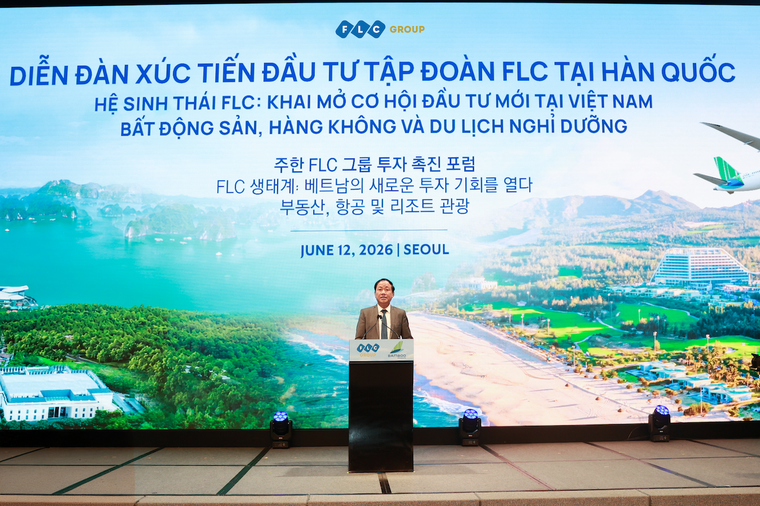Xúc tiến đầu tư tại nền kinh tế 1.800 tỷ USD, Chủ tịch FLC Trịnh Văn Quyết được báo chí Hàn Quốc “săn đón” ảnh 5