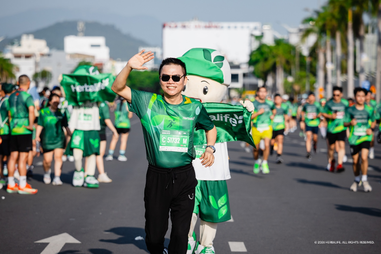 Herbalife Việt Nam khuyến khích lối sống năng động lành mạnh tại VnExpress Đà Nẵng International Marathon Herbalife Cup 2026 ảnh 3