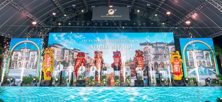 Sunshine Group khởi công Noble Rivera - đại đô thị sinh thái ven sông 2 tỷ USD dành cho giới tinh hoa ảnh 1