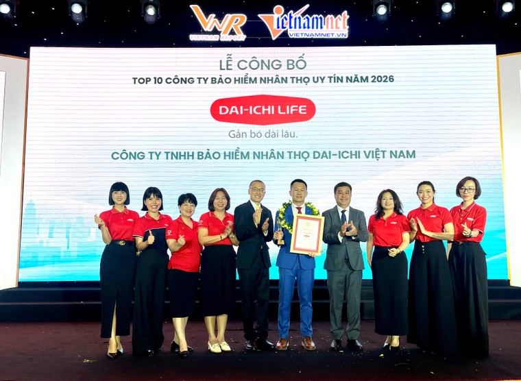 Dai-ichi Life Việt Nam tiếp tục khẳng định vị thế Top 3 Công ty Bảo hiểm Nhân thọ uy tín 2026 ảnh 2