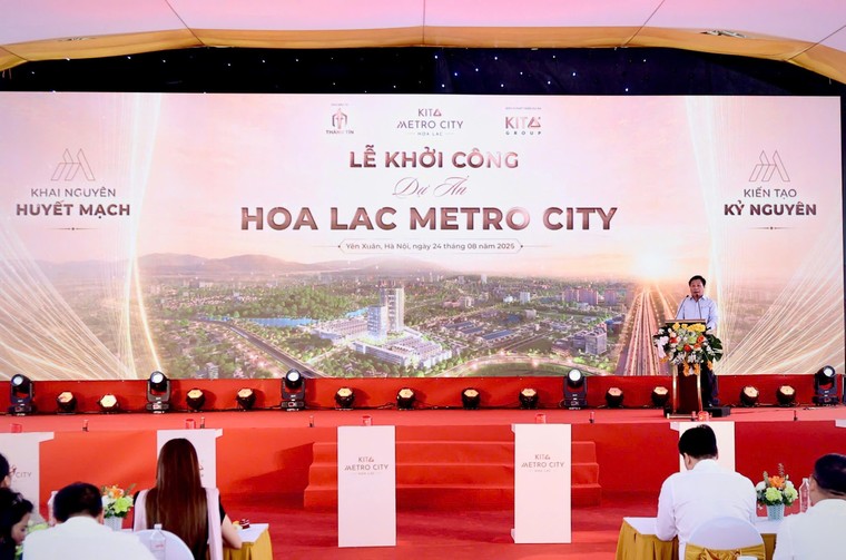 Tập đoàn KITA Group khởi công khu đô thị Hoa Lac Metro City ảnh 2