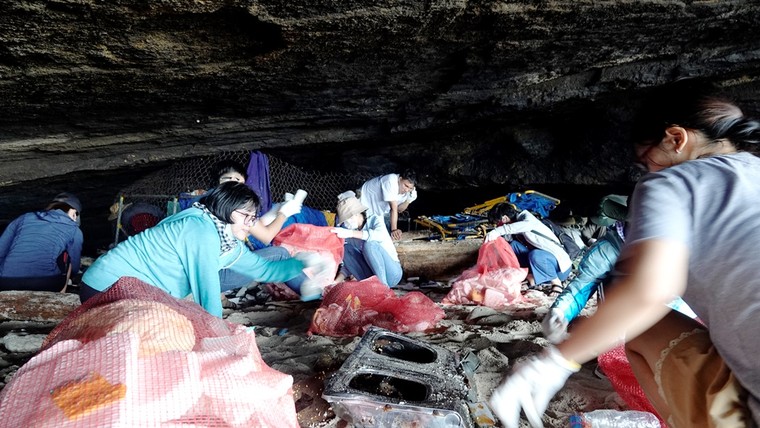 Trashpacker đã đến với đảo Lý Sơn ảnh 1