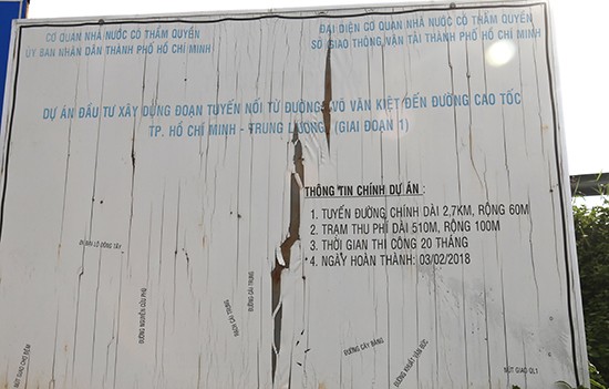 Đoạn đường dài 2,7km làm 5 năm vẫn chưa xong ảnh 1