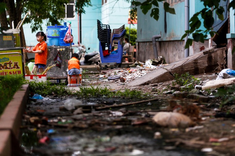 Sống khổ ở khu tái định cư ảnh 1