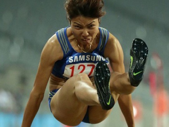 'Nữ hoàng nhảy xa' Thu Thảo tan mộng dự Olympic ảnh 4