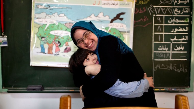 Lớp học đặc biệt tại chảo lửa Gaza ảnh 5