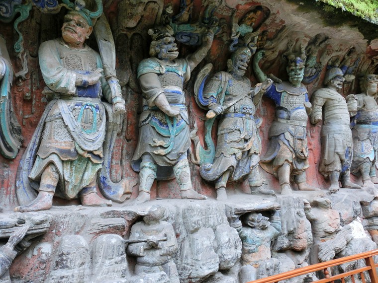 Tượng khắc đá Đại Túc ảnh 5