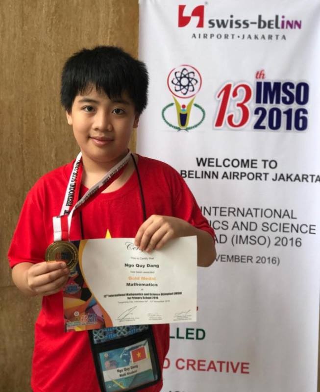 Gặp gỡ “cậu bé vàng” Olympic Toán và Khoa học quốc tế IMSO ảnh 1
