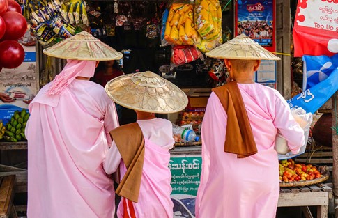 Đi chợ ở Myanmar ảnh 2