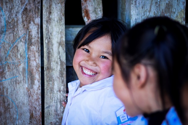 Những nụ cười trẻ thơ nơi địa đầu Tổ quốc ảnh 1