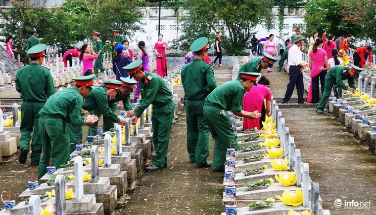 Xúc động Đại lễ cầu siêu các anh hùng, liệt sỹ tại Nghĩa trang Quốc tế Việt Lào ảnh 3