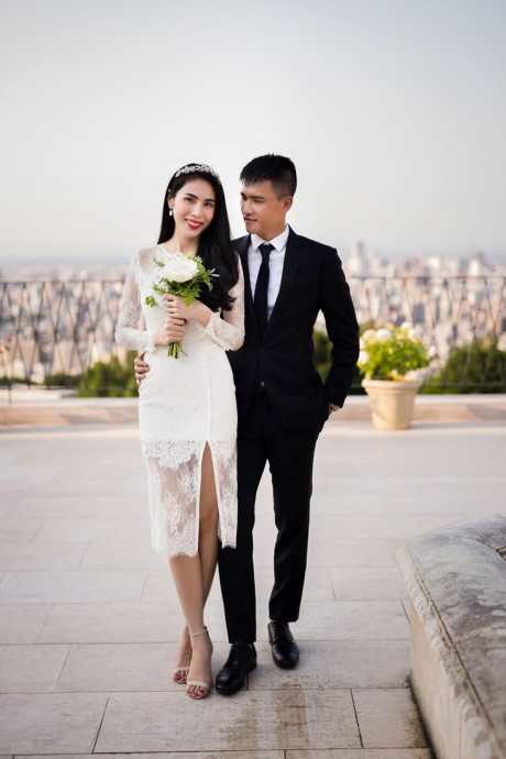 Ảnh cưới “đốn tim” người hâm mộ của Thuỷ Tiên – Công Vinh ảnh 1