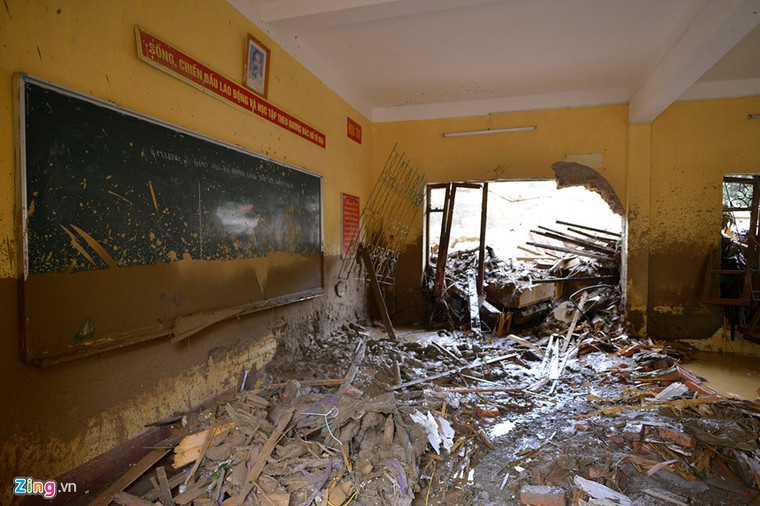 Cảnh tiêu điều ở rốn lũ Mù Cang Chải ảnh 8