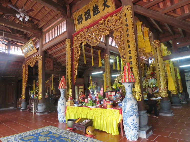 Ai về Ý Yên đừng quên ghé chùa Vạn Điểm… ảnh 3