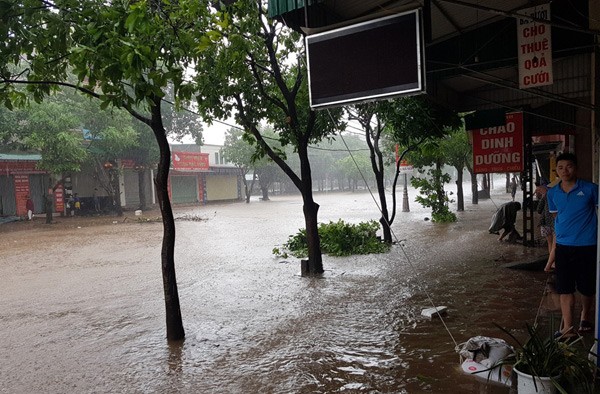 Bão số 10: Nhà tốc mái, tường sập, cột điện gãy đổ ảnh 6