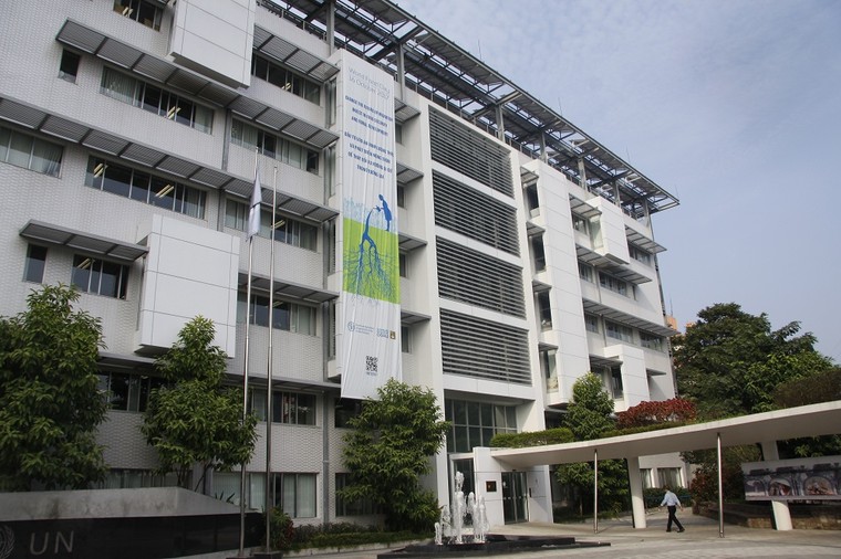 Màu xanh đặc biệt trong ngôi nhà Liên Hợp Quốc tại Việt Nam ảnh 2