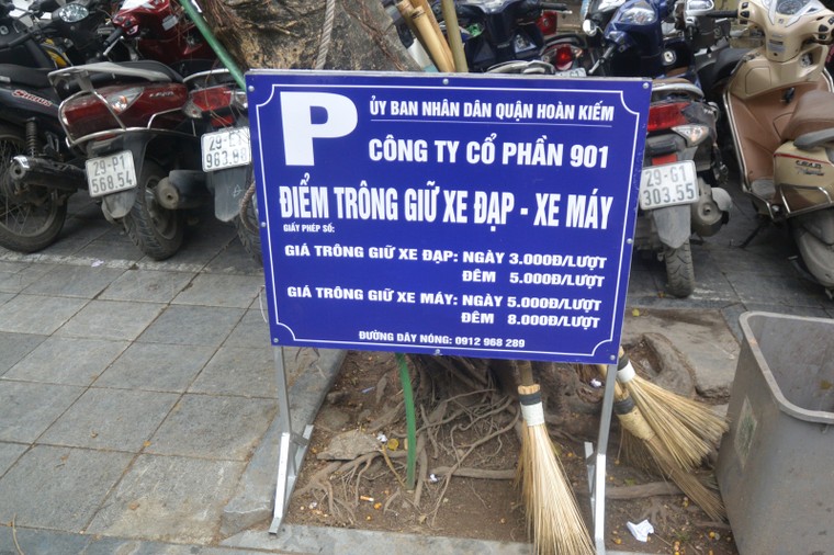 Hà Nội: Các điểm trông giữ xe đồng loạt tăng giá ảnh 1