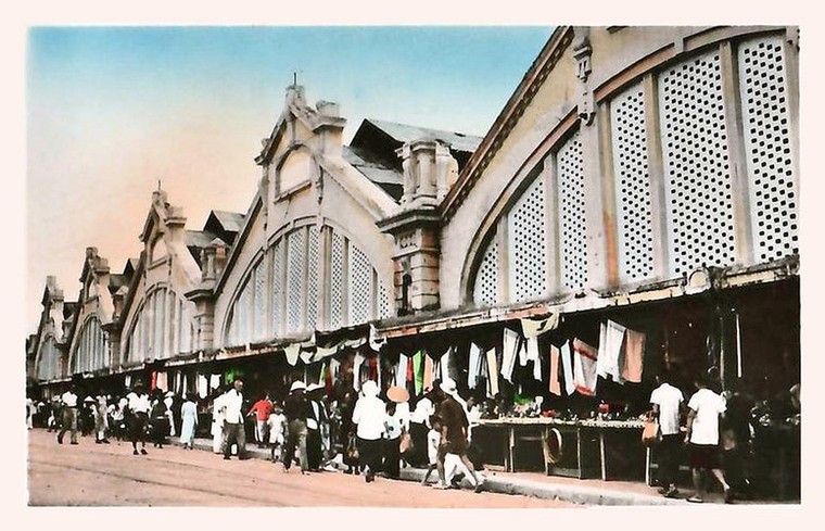 Ảnh xưa quý giá về chợ Đồng Xuân Hà Nội ảnh 6