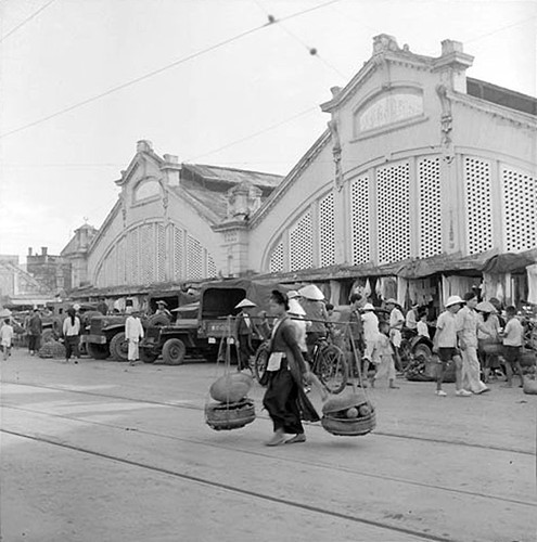 Ảnh xưa quý giá về chợ Đồng Xuân Hà Nội ảnh 8