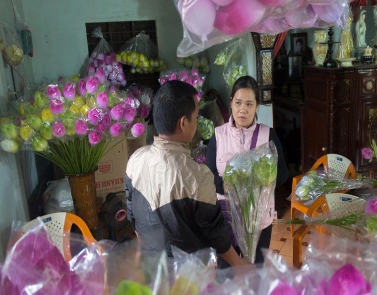 Làng hoa giấy 300 tuổi xứ Huế hối hả vào vụ Tết ảnh 7