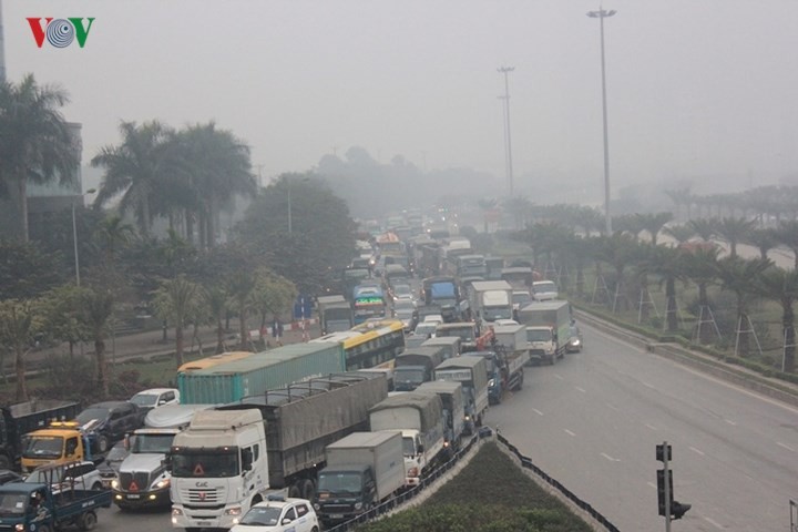 Đường phố Hà Nội ùn tắc kinh hoàng bất kể giờ giấc ảnh 10