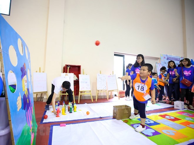 Những khoảnh khắc đáng nhớ trong ngày hội thể thao dành cho trẻ tự kỷ ảnh 8