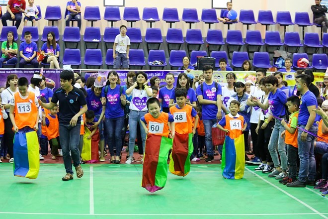 Những khoảnh khắc đáng nhớ trong ngày hội thể thao dành cho trẻ tự kỷ ảnh 9