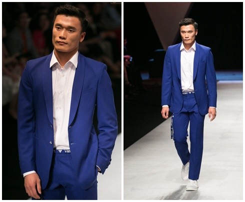 Bùi Tiến Dũng trổ tài catwalk với thần thái chuyên nghiệp tại VIFW 2018 ảnh 2