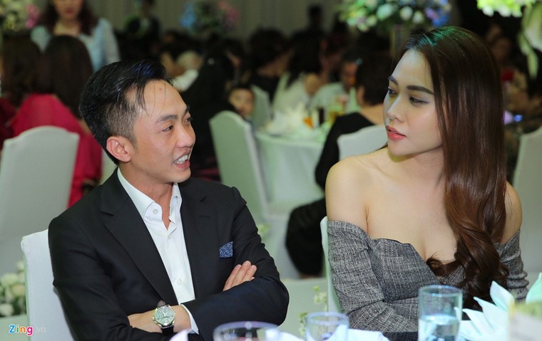 Cường Đô La và Đàm Thu Trang sánh đôi dự tiệc cưới ảnh 4