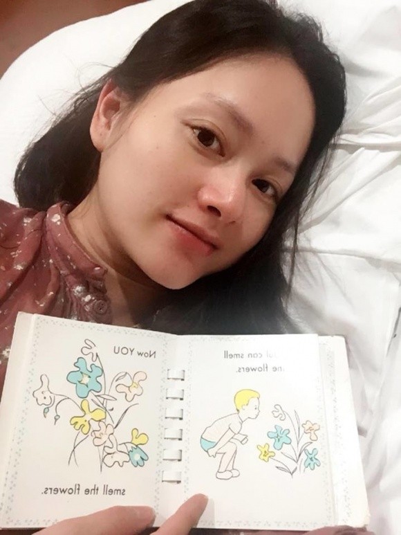 Diễn viên Lan Phương đã hạ sinh con gái đầu lòng với chồng Tây ảnh 1