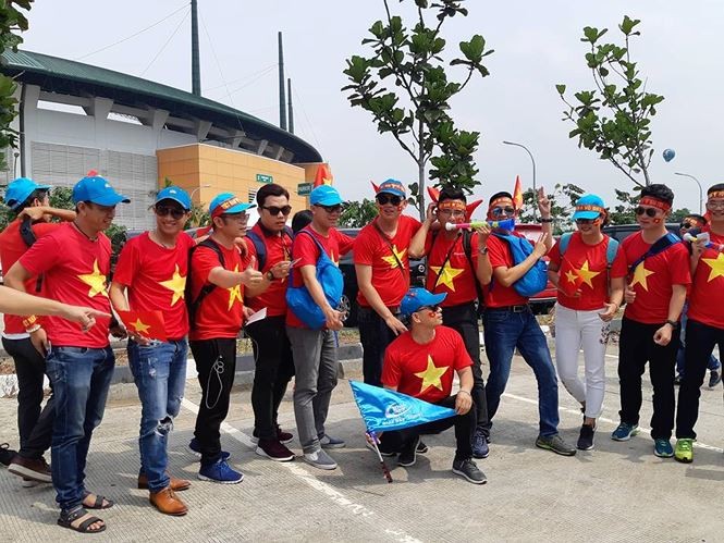 Olympic Việt Nam - UAE: An ninh vào sân vận động được thắt chặt ảnh 1