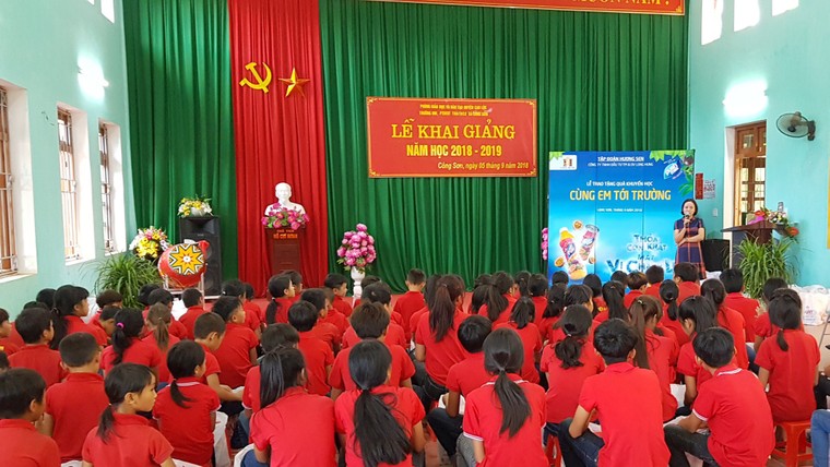 Niềm vui nhân đôi ngày tựu trường tại xã vùng cao Công Sơn ảnh 3