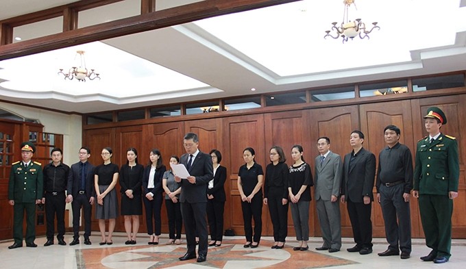 Lãnh đạo các nước viếng Chủ tịch nước Trần Đại Quang ảnh 11