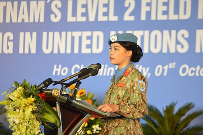 Những ‘bóng hồng’ Việt Nam tham gia Lực lượng gìn giữ hòa bình Liên Hợp Quốc ảnh 3
