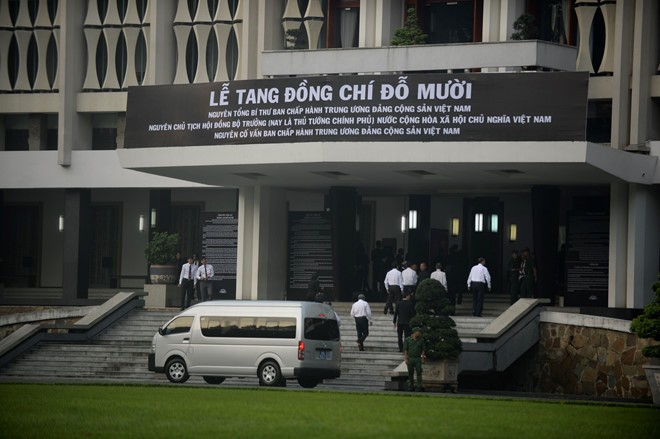 Lãnh đạo Đảng, Nhà nước viếng nguyên Tổng Bí thư Đỗ Mười ảnh 8