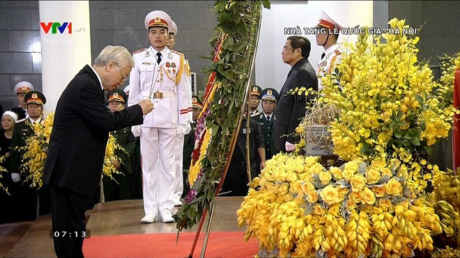 Lãnh đạo Đảng, Nhà nước viếng nguyên Tổng Bí thư Đỗ Mười ảnh 4