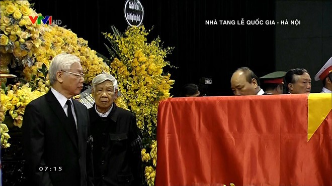 Lãnh đạo Đảng, Nhà nước viếng nguyên Tổng Bí thư Đỗ Mười ảnh 6