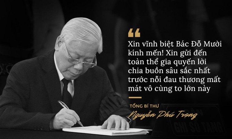 Lời từ biệt của lãnh đạo Đảng, Nhà nước với cố Tổng bí thư Đỗ Mười ảnh 1