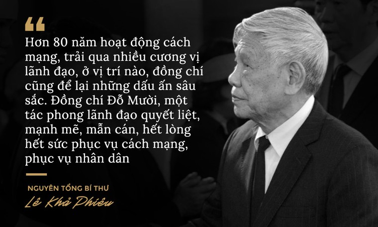 Lời từ biệt của lãnh đạo Đảng, Nhà nước với cố Tổng bí thư Đỗ Mười ảnh 4